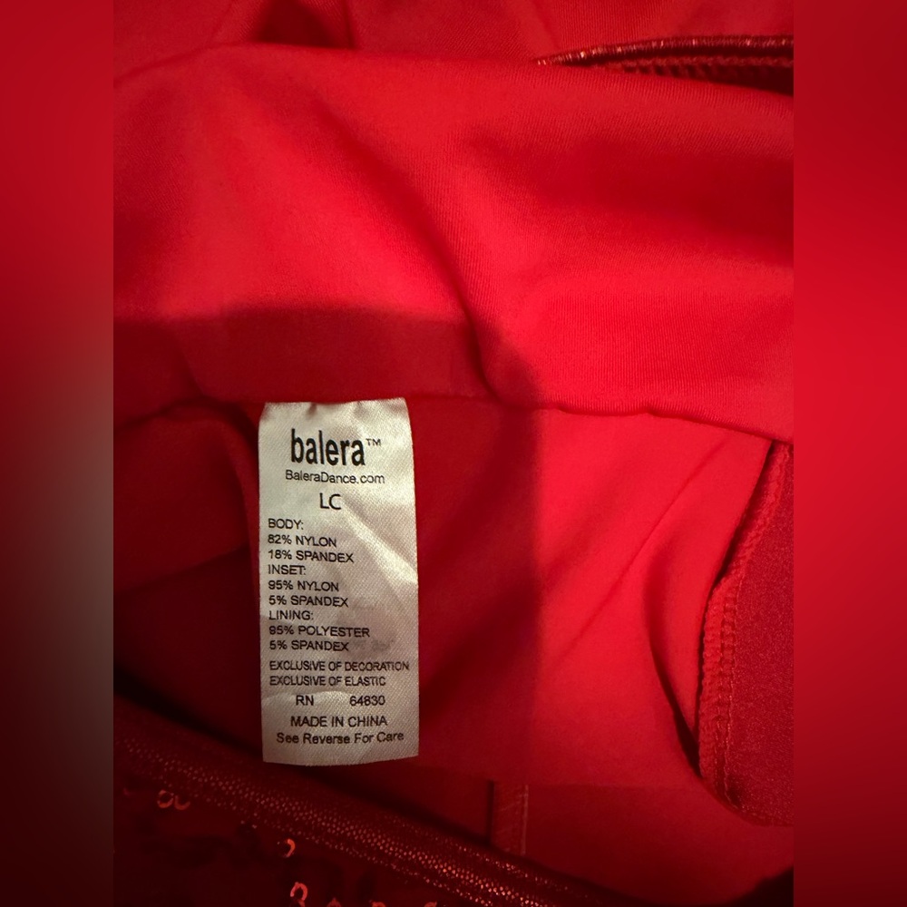 Balera dance costume leggings Size LC - Picture 4 of 4